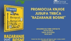 U Tuzli večeras predstavljanje knjige 'Razaranje Bosne' autora Jusufa Trbića