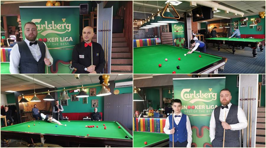 U Tuzli odigrano četvrto kolo Carlsberg snooker lige BiH