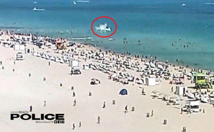 Srušio se helikopter pored kupača na plaži u Miami Beachu