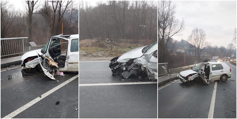 Tuzla: Četiri osobe povrijeđene u saobraćajnoj nesreći, obustavljen saobraćaj u mjestu Plane