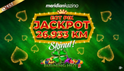Meridian: Najveći online kazino na Balkanu ponovo isplatio rekordni jackpot!