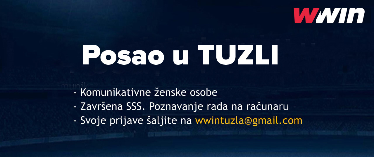 Želite li posao u Tuzli? WWin klubu potrebne radnice