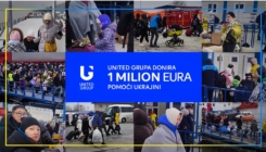 United Grupa donira 1 milion eura pomoći Ukrajini