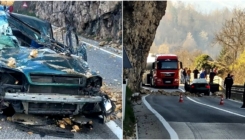 Nesreća u BiH: Stijena se obrušila i pala na automobil, ima povrijeđenih