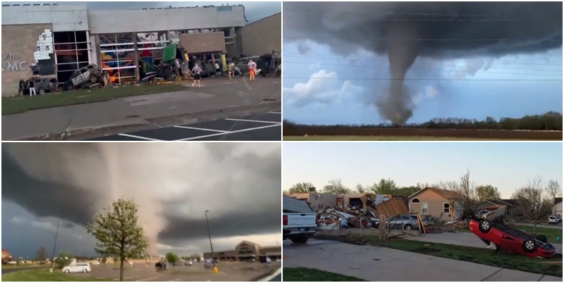 Veliki tornado u SAD-u uništavao kuće, prevrtao automobile