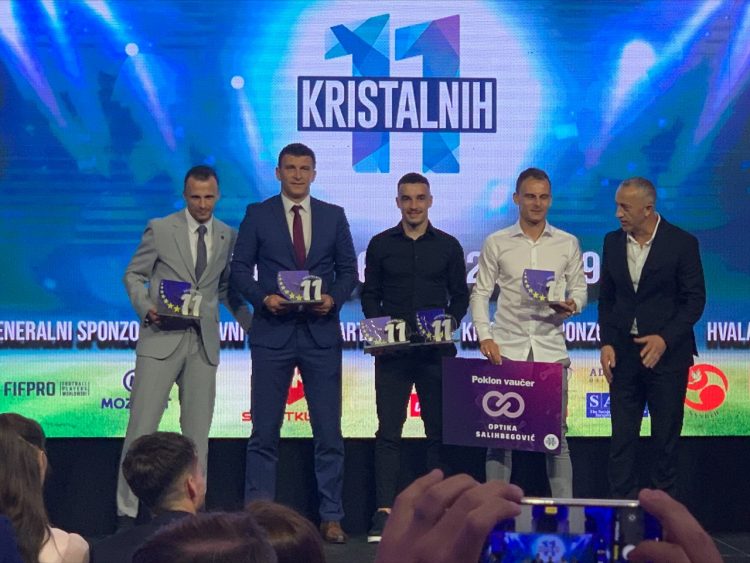 Kristalnih 11: Najbolji igrač BiH Nemanja Bilbija, najbolja igračica Ana Marija Milinković