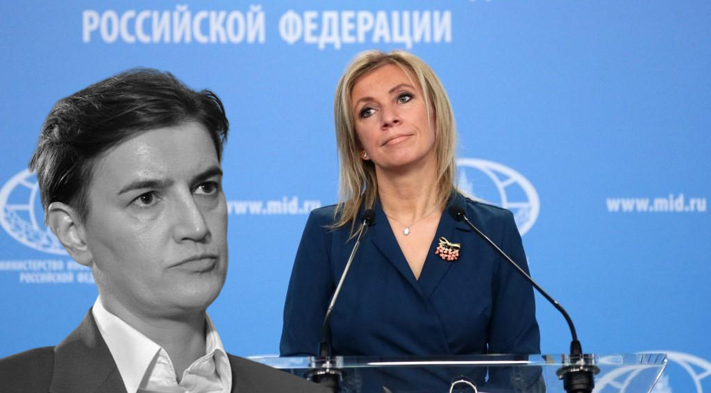 Zaharova smatra da su ocjene Brnabić neumjesne