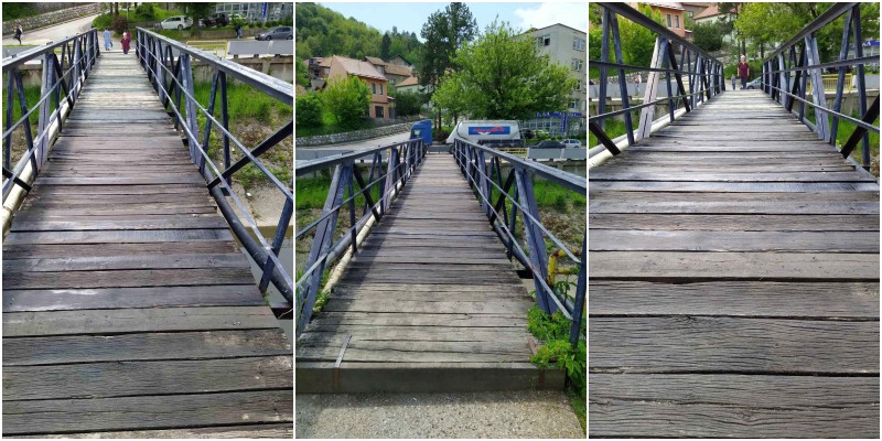 Brza intervencija: Saniran pješački most kod 'Šaćira'