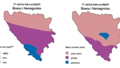 Zanimljiva rješenja: 17 načina kako podijeliti Bosnu i Hercegovinu