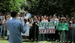 Održan protest studenata Univerziteta u Sarajevu