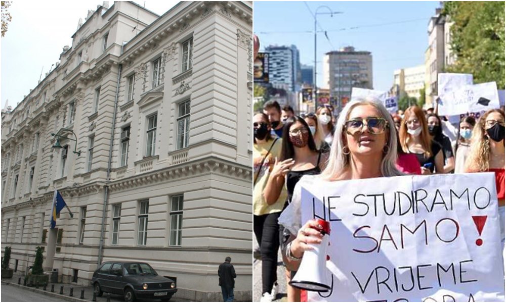 U Sarajevu 26. maja protesti studenata protiv Nacrta Zakona o visokom obrazovanju: "Univerzitet će biti doveden u ravan sa privatnim fakultetima"