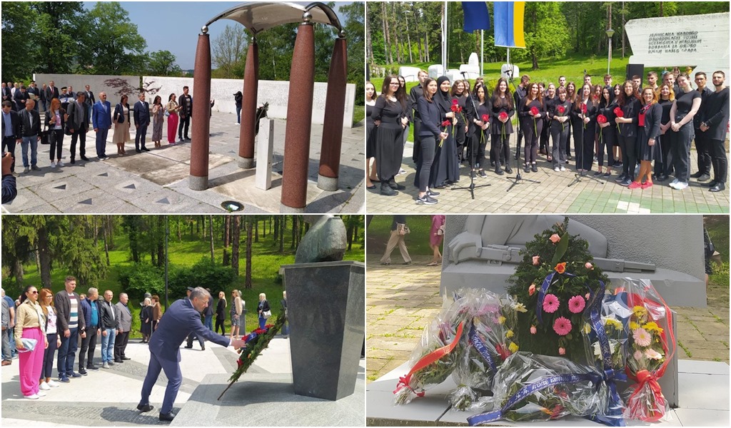 Grad Tuzla obilježio 9. maj, Dan pobjede nad fašizmom, Dan Evrope i Dan Zlatnih ljiljana