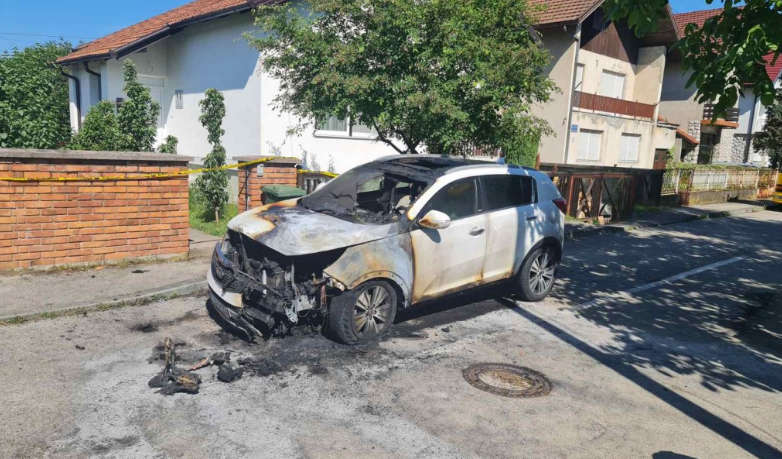 Mjesec i po zatvora za podmetanje požara na vozilu skupštinskog zastupnika