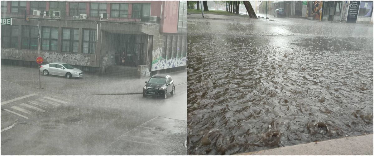 Veća količina padavina: Tuzlu zahvatilo prvomajsko nevrijeme