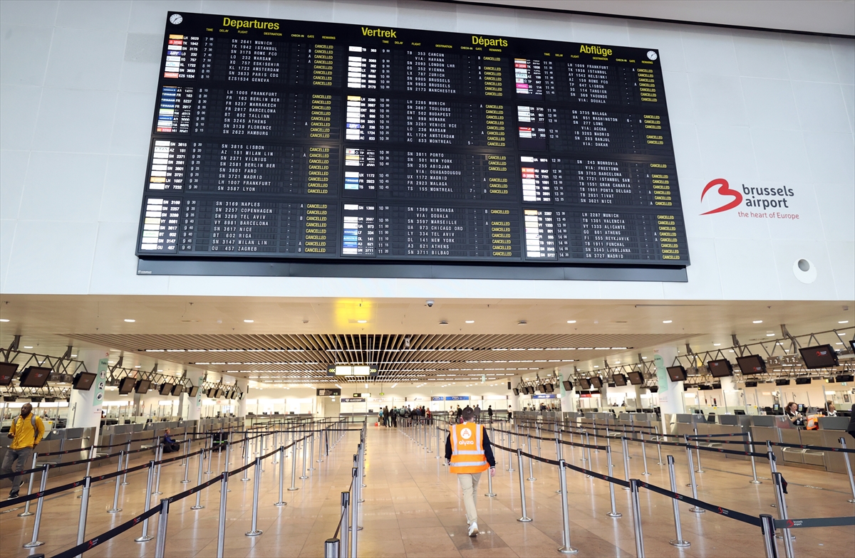 Otkazani svi odlazeći letovi s aerodroma u Briselu