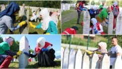 Memorijalni centar Srebrenica – Potočari: Organizovana akcija čišćenja šehidskih nišana