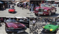 Sarajevo: Na Baščaršiji izloženo više od 40 cabrio oldtimera