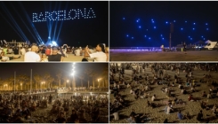 U Barceloni show svjetla, elektronske muzike i dronova