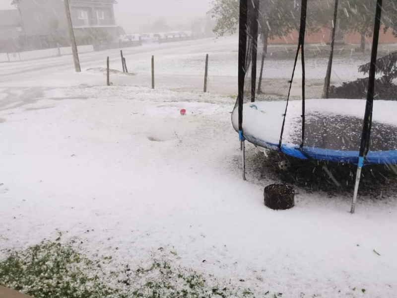 Veliko nevrijeme u Hrvatskoj, Zagorje prekriveno ledom