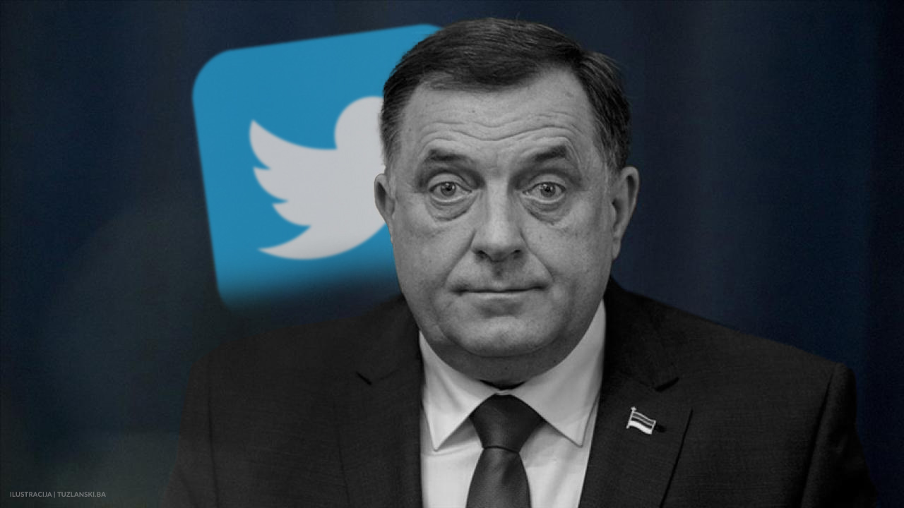 Dodik na Twitteru: Najbolje bi bilo da se mirno raziđemo jer je BiH propala zemlja