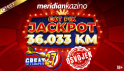 Meridian kazino: Dobojlija "skinuo" jackpot od 36.000 KM