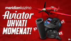 MERIDIAN: Aviator pljusak FREEBET-A i ekskluzivni pokloni! Osvoji GoPro kameru, bluetooth slušalice ili zvučnik!