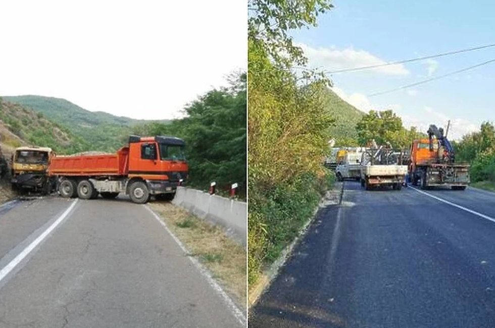 Kosovska policija zatvorila prijelaze Jarinje i Brnjak, Srbi blokirali puteve na sjeveru