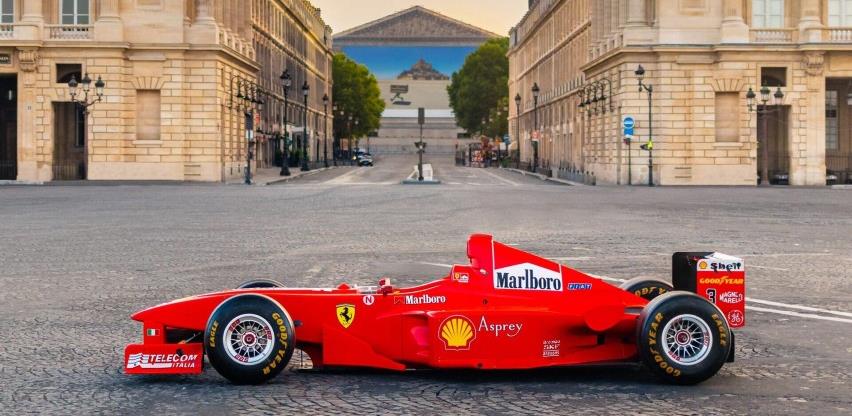 Ferrari F300 Michaela Schumachera na aukciji