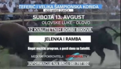 U subotu velika korida u Olovskim Lukama, autobusima stižu posjetioci iz cijele BiH, Hrvatske i Srbije, dolaze i Sateliti