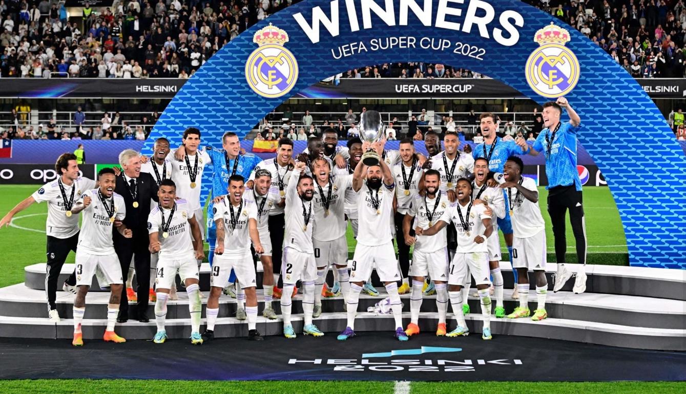 Real Madrid peti put osvojio Superkup Evrope