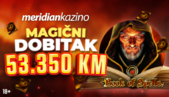 Meridian kazino: Uložio 20, dobio više od 53.000 KM