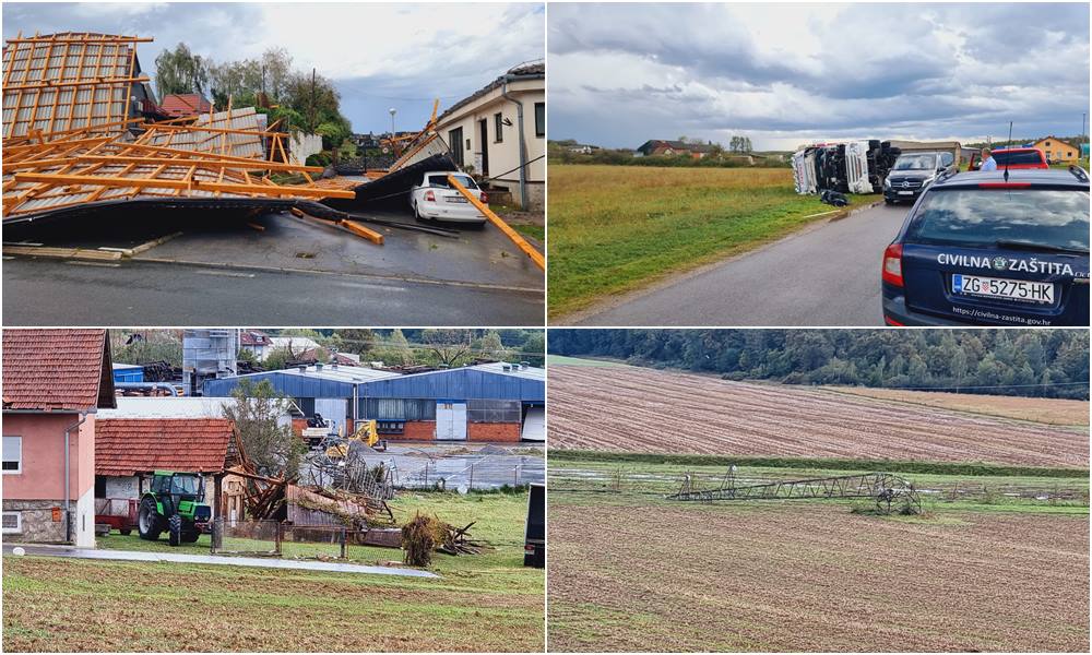 Strašno nevrijeme u Hrvatskoj, došlo i do prekida struje