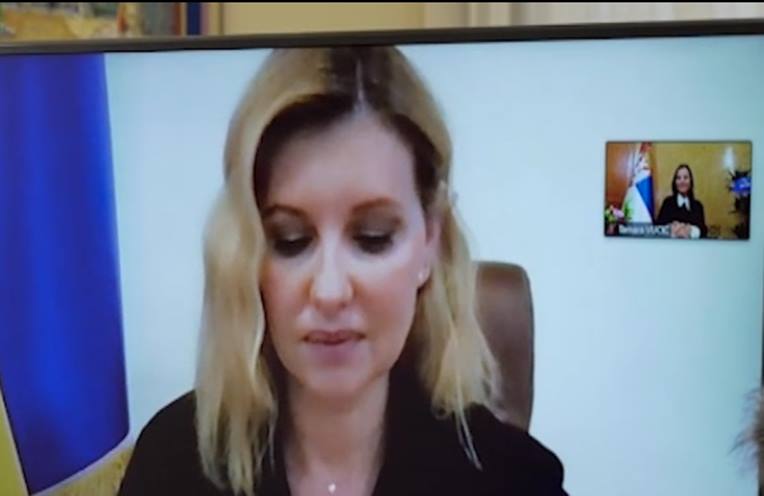 Razgovarale Vučićeva supruga i Olena Zelenski: Srbija šalje pomoć Ukrajini