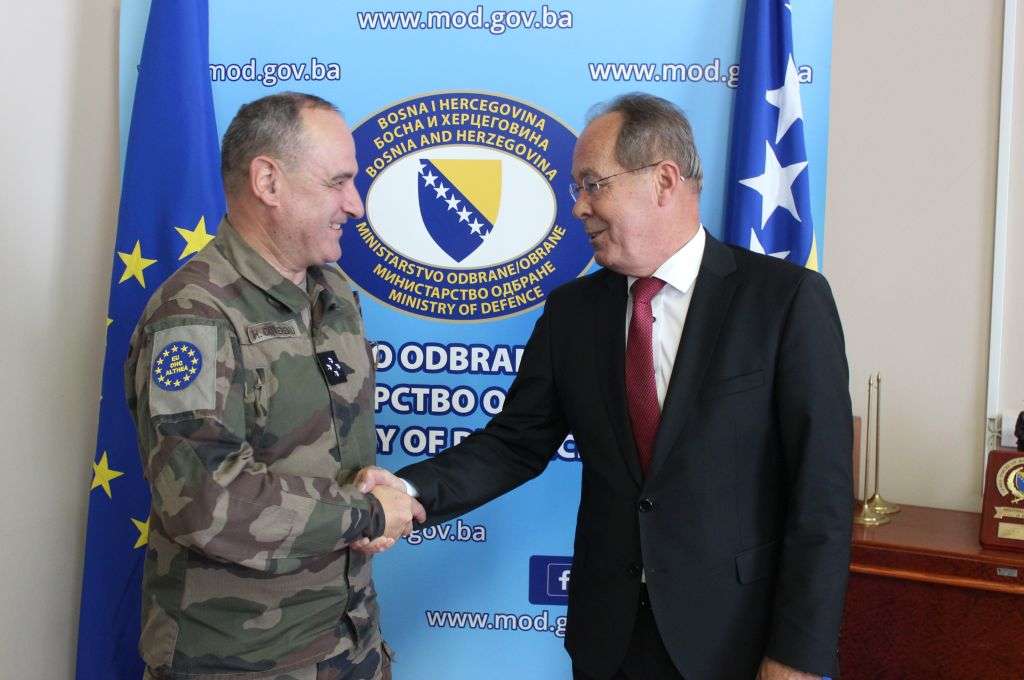 Podžić i Cottereau: Nastavak misije EUFOR-a najbolje rješenje za mir u BiH