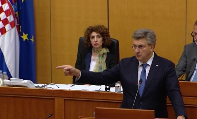 Plenković u Saboru priznao: RH izlobirala nametanje izmjena Izbornog zakona BiH