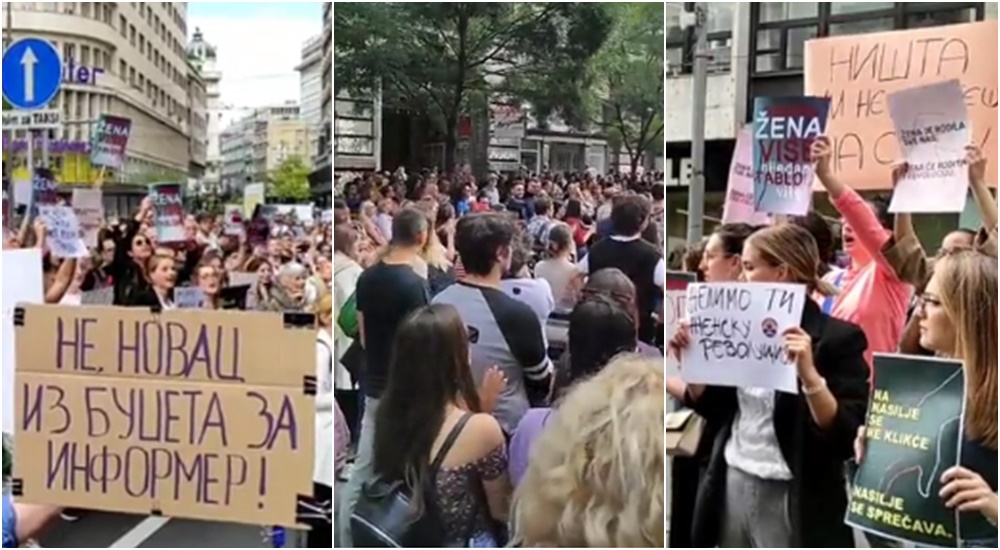 Novi protesti ispred redakcije Informera u Srbiji