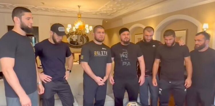 Khabib ponizno snimio video pomirenja s Čečenima: Nazvao ih Kadirov i postrojio!