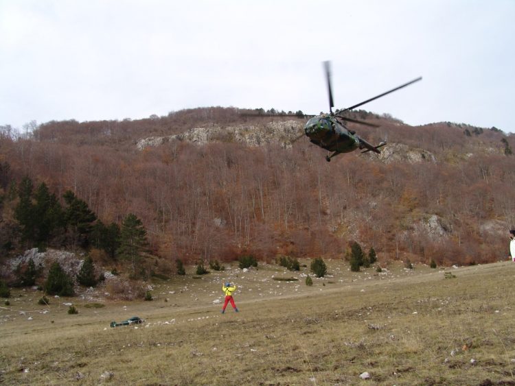 Na Prenju spašen planinar, na teren izašao helikopter EUFORA