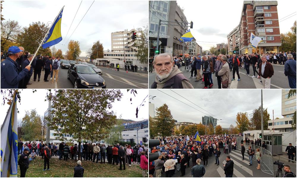 Građani ispred OHR-a: Traže povlačenje odluke ili smjenu Schmidta