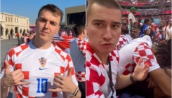 YouTuber na utakmici Hrvatske i Maroka: "Da vidimo kako će reagovati na mene Srbina u njihovom dresu?" 