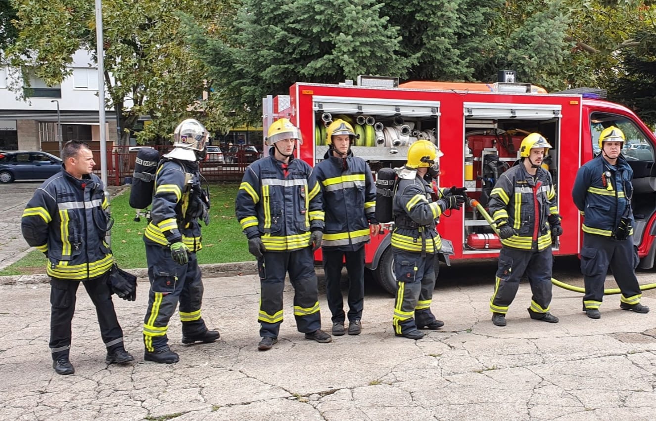 Brzom intervencijom vatrogasaca ugašen požar na Odjelu pedijatrije u Mostaru