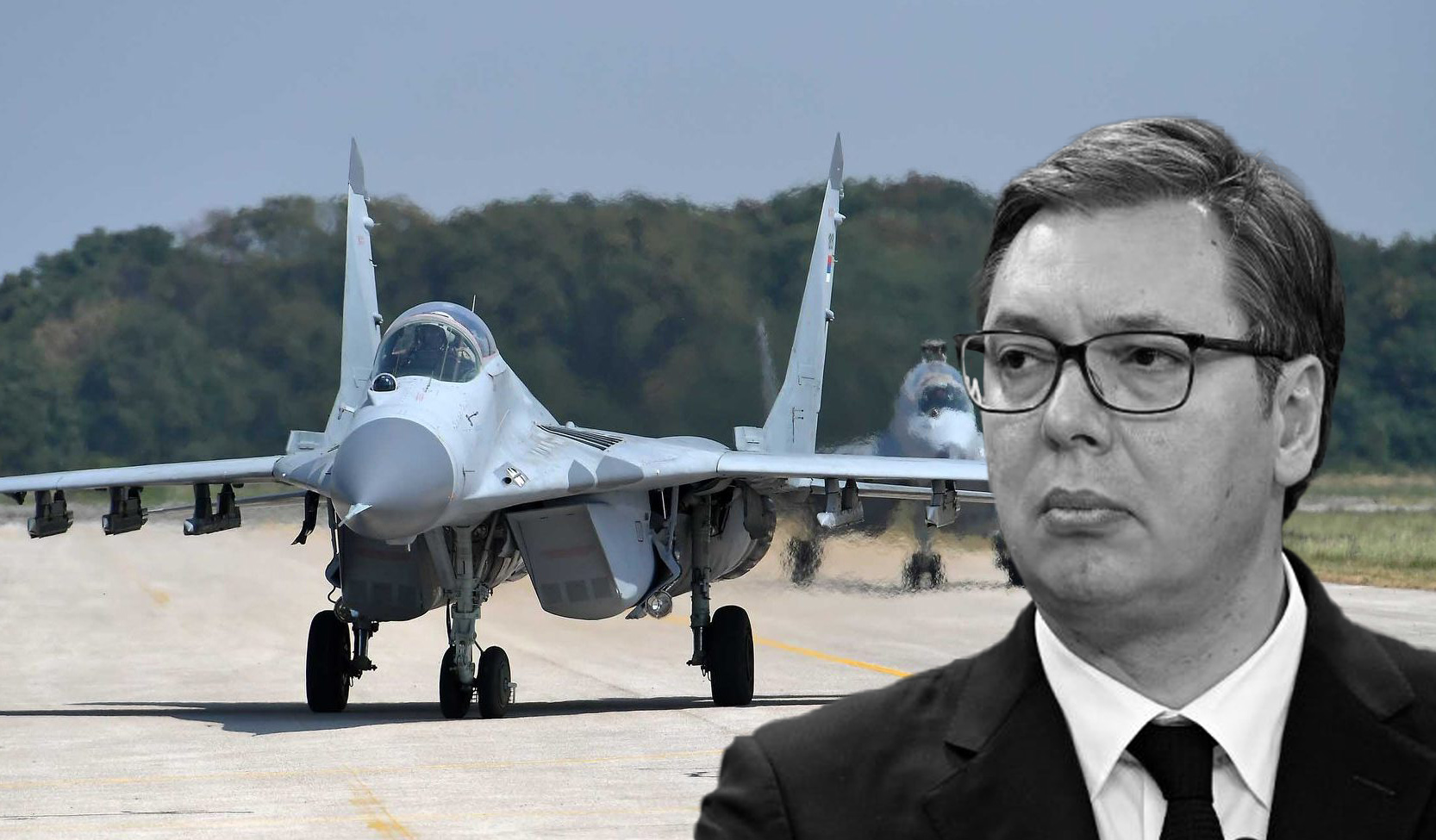 Srbijanski mediji navode da je Vučić izdao naredbu: Sve neprijateljske letjelice iznad Srbije biće uništene