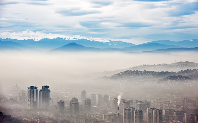 Sarajevo jutros najzagađeniji grad u BiH, slijede Zenica, Visoko i Kakanj