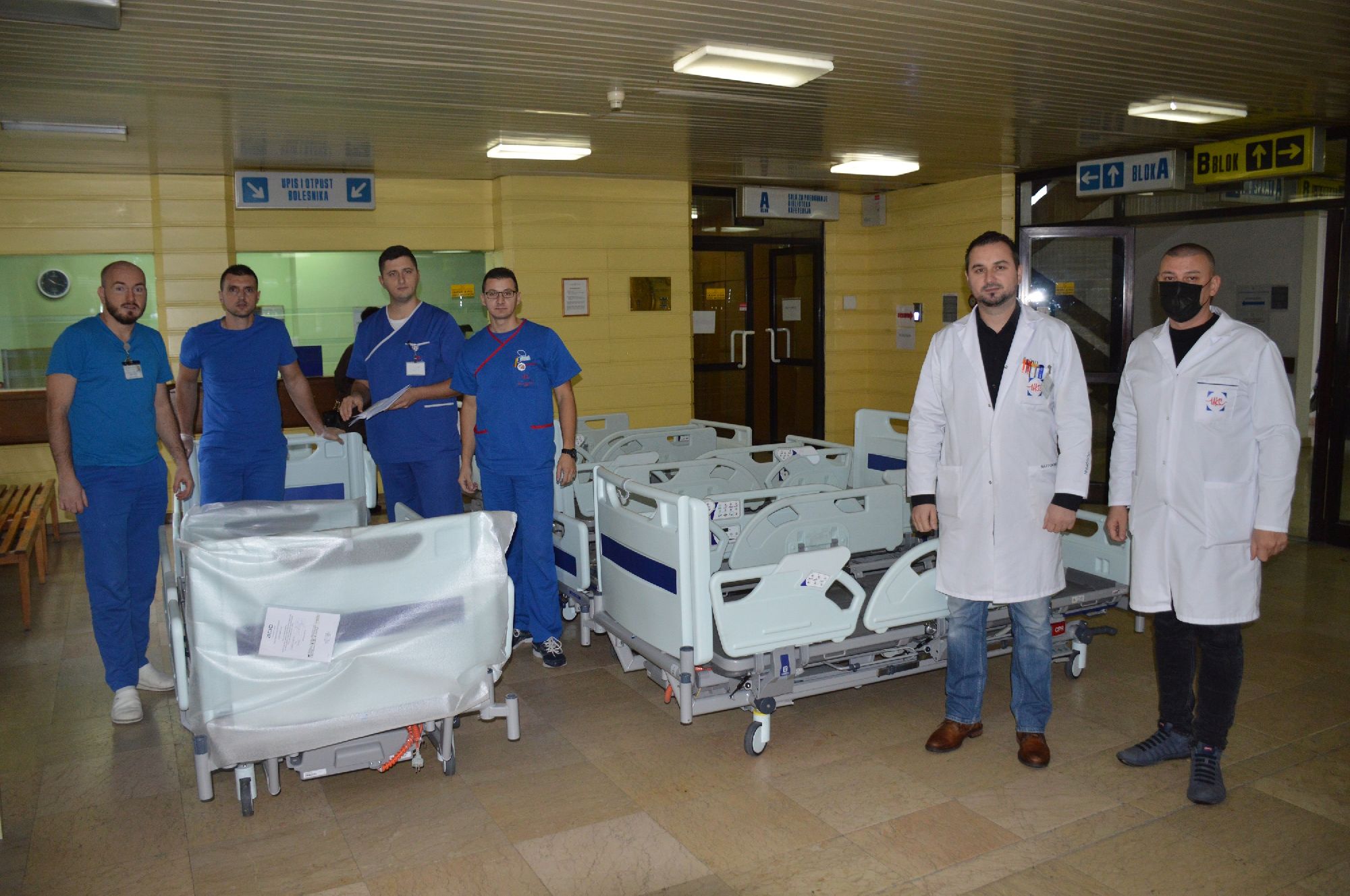 Vrijedna donacija: UKC Tuzla dobio 13 multifunkcionalnih bolničkih kreveta
