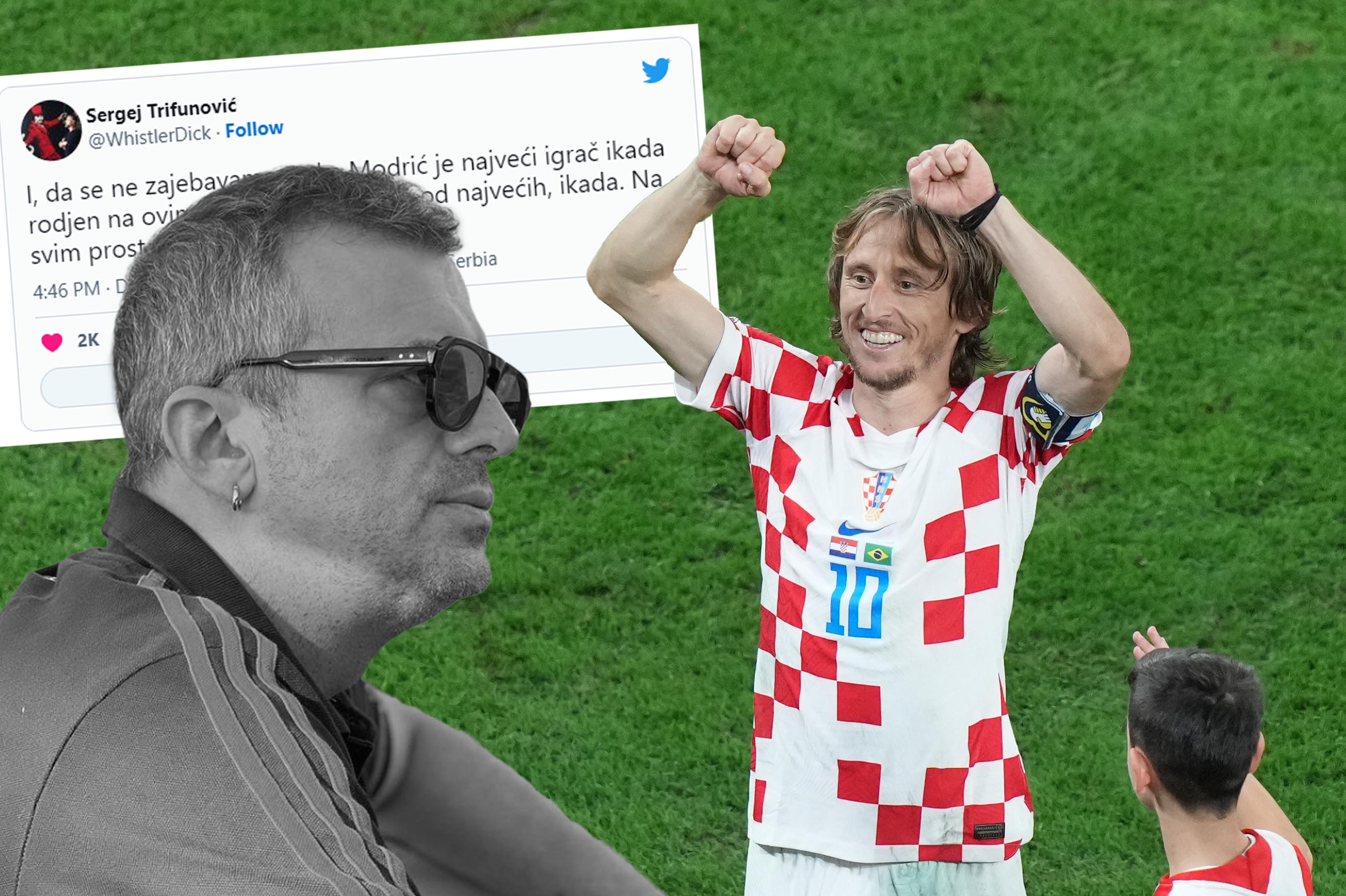 Sergej Trifunović: 'Da se ne zaj**avamo, Modrić je najveći igrač ikada rođen na ovim prostorima'