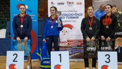 Ema Lovrić osvojila dvije srebrne medalje na turniru u Novom Sadu