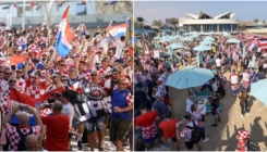 Hrvatski navijači pristigli u Dohu iz svih krajeva svijeta