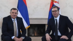 Dodik i Vučić u Beogradu razgovaraju o političkoj situaciji u BiH