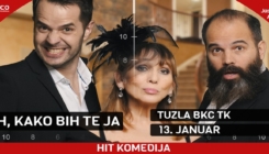 Domaća hit predstava “Ih, kako bih te ja” 13. januara u BKC TK u Tuzli