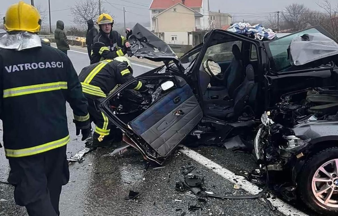 Teška nesreća kod Mostara: Četiri osobe povrijeđene